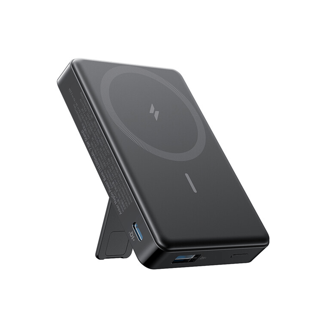 Anker Magnetic Battery, 10,000mAh Foldable Wireless Portable Charger with Stand in Qatar Anker Magnetic Battery, 10,000mAh Foldable Wireless Portable Charger with Stand in Qatar